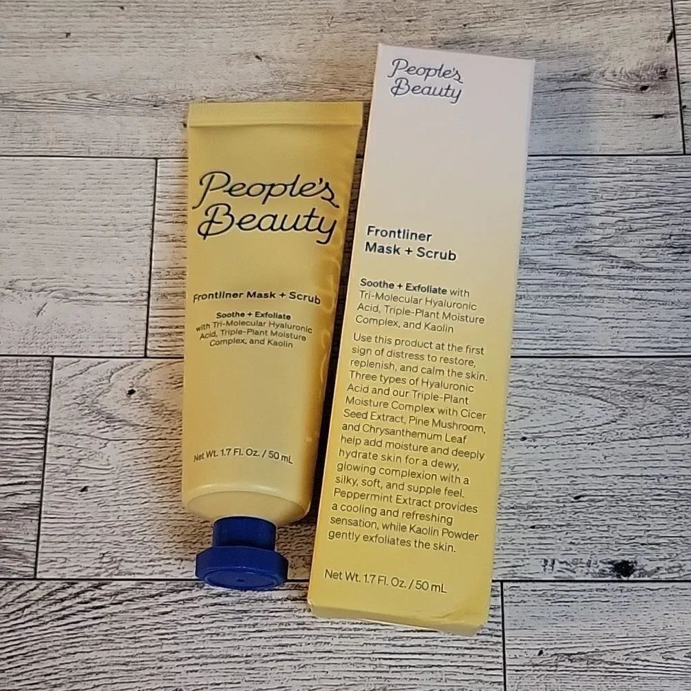 People's Beauty Frontliner Mask and Scrub